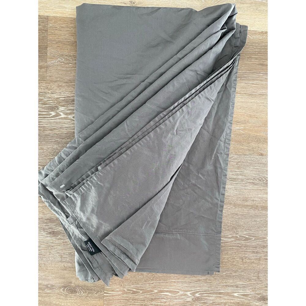Vera Wang 100% Pima Cotton King Bedroom Flat Top Sheet